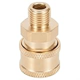 Reliable Pressure Washer Coupling Quick and Effortless Connection, Copper Material (A)