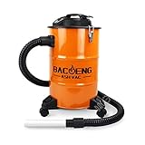 BACOENG Ash Vacuum Cleaner with Double Stage Filtration System, 20L, 1200W, Ash Vac 200L