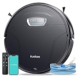 HONITURE Robot Vacuum Cleaner with Mop, 4500Pa Ultra Strong Suction, G20 PRO Robotic Vacuums with Auto Carpet Boost, Alexa/WiFi/APP, Super Thin Robot Hoover, Ideal for Pet Hair Hard Floor