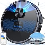 Lubluelu Robot Vacuum Cleaner with Mop 4000Pa, 2 in 1 Robot Vacuum, Lidar Navigation, 5 Real-Time Mapping,10 No-go Zones, Wifi/App/Alexa, Laser Robotic Vacuum Cleaner for Pet Hair, Carpet,Hard Floor